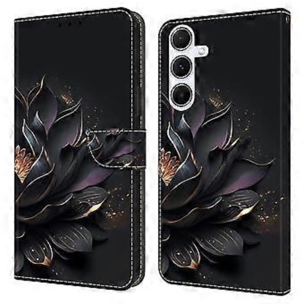 För Samsung Galaxy A16 5G/4G Fodral Magnetlås 3D Mönster Läder Plånbok Telefonfodral (Stil Q)