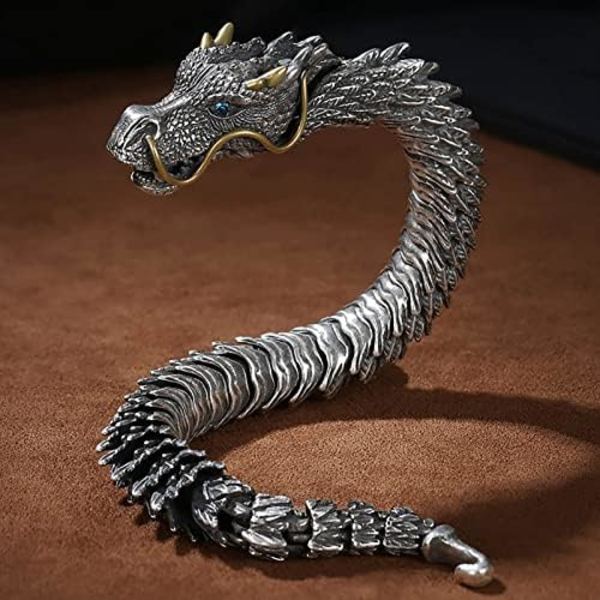 Drage Armbånd til Mænd, Dominerende Håndlavet Metal Armbånd, Personlig Kreativ Drage Smykker, Mænd Smykker Gave