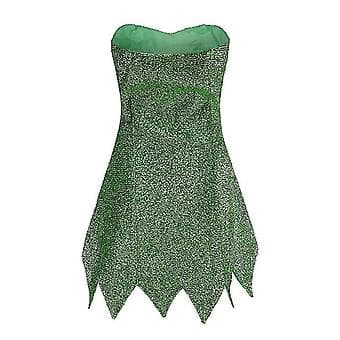 Pixie Tinker Bell Halloween Prinsessa Cosplay Mekko Tinkerbell Puku (XL)