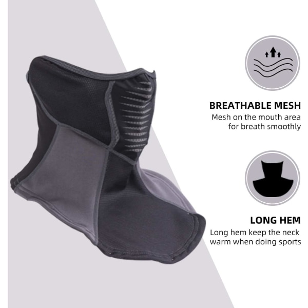 Fleece Balaclava Halsduk Vindtät Termisk Mönster/Filter för M