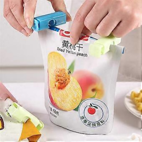 Förslutningsklämma Matkonserveringspåse Klämma Snacks Färsk Matförvaring Förslutningspåse Klämmor Förseglare Kök Förvaringsverktyg