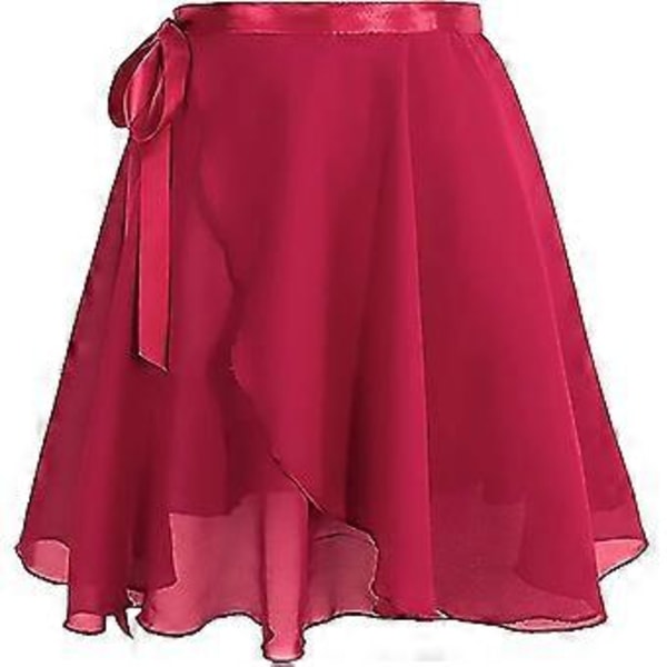 2-pack Balletkjolar för flickor, Toddler Dance Tutu med knytband, Ballerina Danskläder L-2XL -c Z (L Svart)