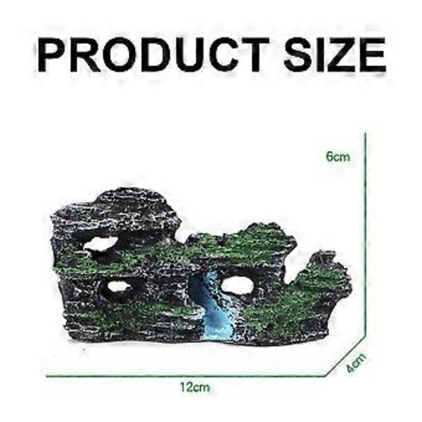 1 st kreativ akvariedekoration landskap resin rockery akvarium simulering resin rockery stil 40