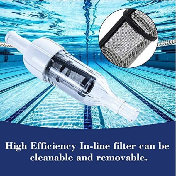 1 stk. Polaris 280 380 3900 480 Inline Filter Assembly med Filt