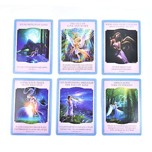 Love Light Divine Guidance Oracle 44 stk/sett Engelsk Tarotkortsett Brettspill