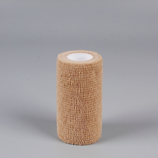 Adhesive Bandage Skin Color 3 Rolls of Adhesive Elastic Bandages 2.5cm*4.5cm Sports First Aid Bandage