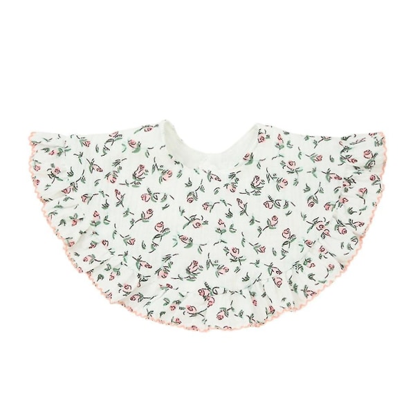 Baby Bibs Floral Handkerchief Feeding Bib Burp Cloth Boy Girl Bib Shower Gift 13