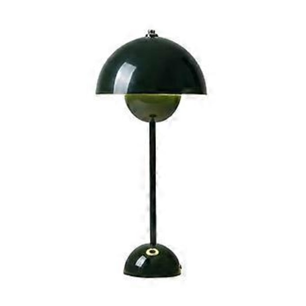 Svamp Blomknopp Uppladdningsbara LED Bordslampor Skrivbord Nattlampa för Sovrum Nattlampa Enkel Modern D