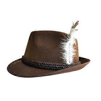 Panamahatt Høst Vinter Jazzhatt Fedora Hatt Mote Tørrens Solid Hatt (Brun)