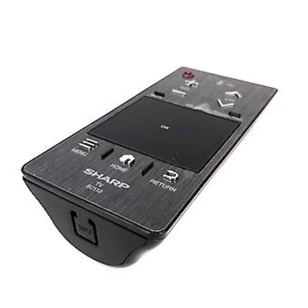 Sc112 Fjärrkontroll med röststyrning och pekplatta för Sharp TV, USB-dongel ESD-1409603c