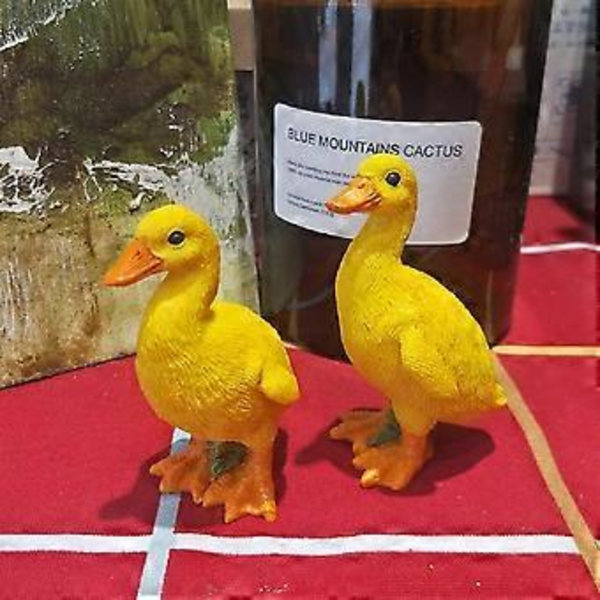 Hartsstatyett i Resin för Trädgård, Utomhusstaty för Gräsmattan (Par)