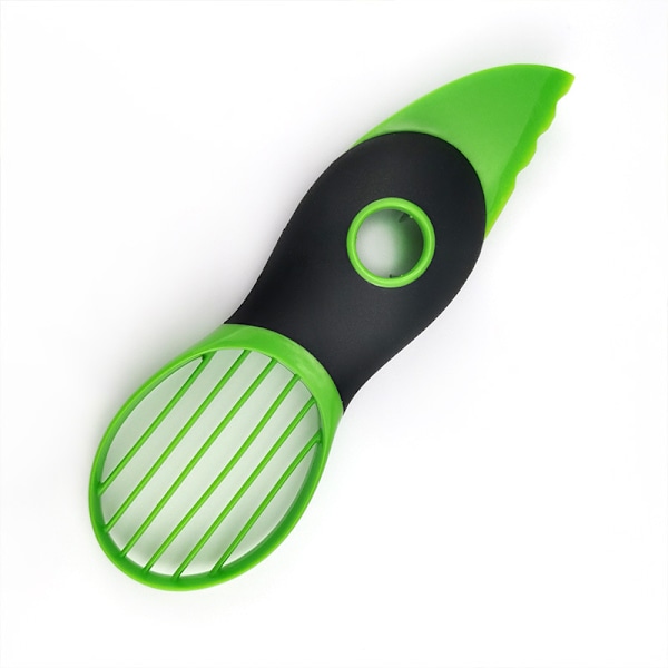 3-i-1 Avocado Slicer Multifunktionel Avocado Kerne og Skærer - Grøn