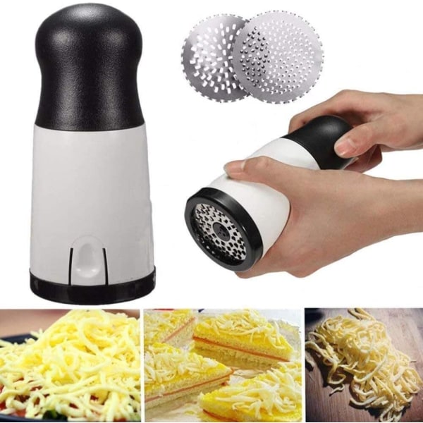 Slicer 2 kniver rustfritt stål ost rivjern grønnsak smør Ch