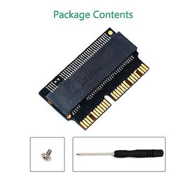 M.2 NGFF AHCI NVMe SSD Konverteradapter 12+16Pin for 2013-2017 M.2 NVME SSD Konverteradapter