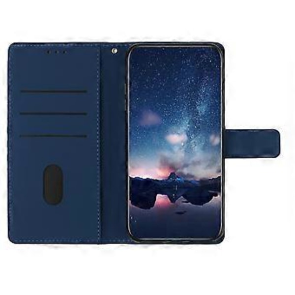 Til Samsung Galaxy A35 5G Telefon Cover Præget Rombe Tegnebog Stativ Læder Cover (Style E)