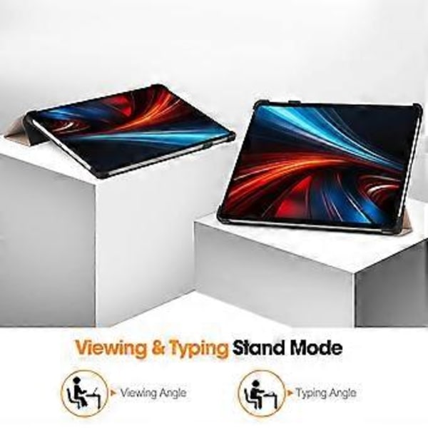For Honor Tablet GT Etui Anti-Drop Læder Stand Tablet Cover (Rose Gold)
