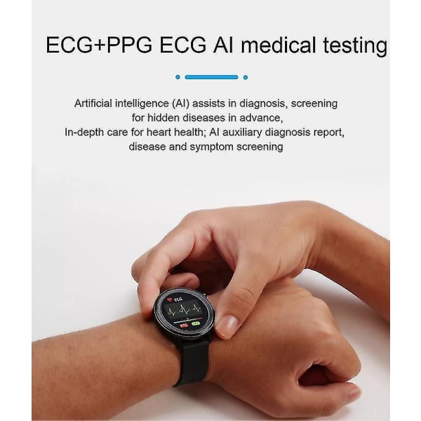 1.3 Inch Temperature Mon Step Count Rate Ecg Ppg E80