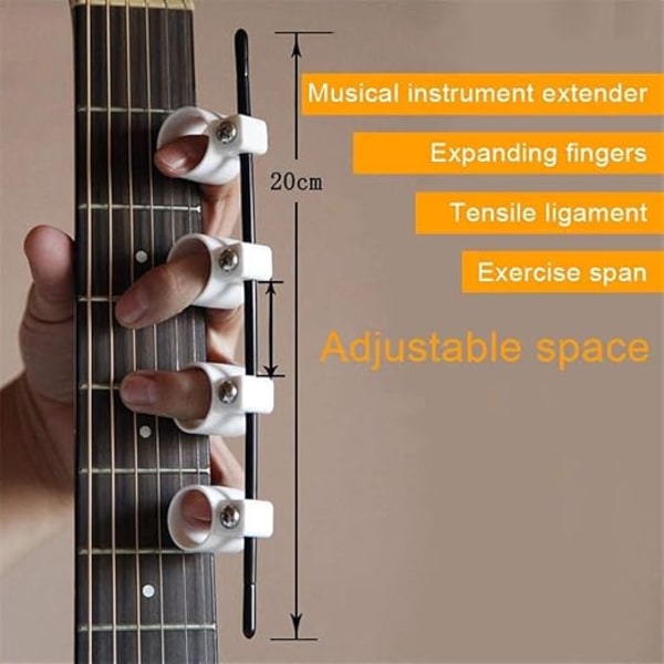 Justerbar Gitarfingerstrekker