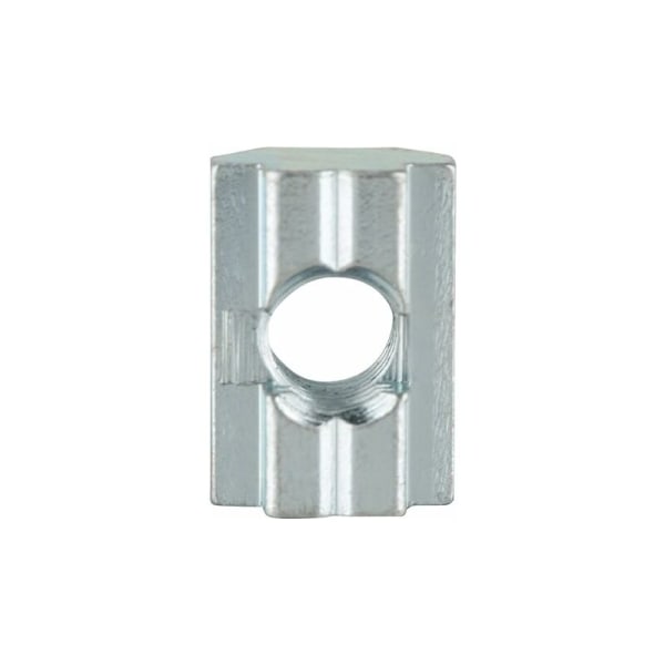 20st T-nötter Förzinkat kolstål Standard glidmutter Glidmutter för aluminiumprofiltillbehör (Typ 40 M8 T muttrar)