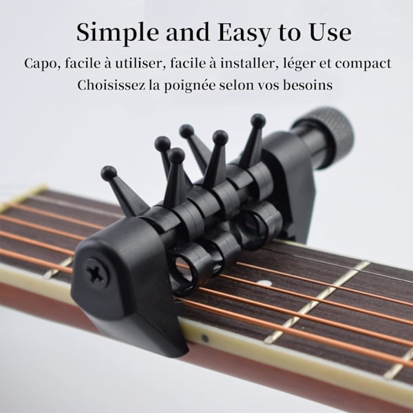 Gitarr Capo, Capo Tillbehör Professionell Bärbar Akustisk Gitarr