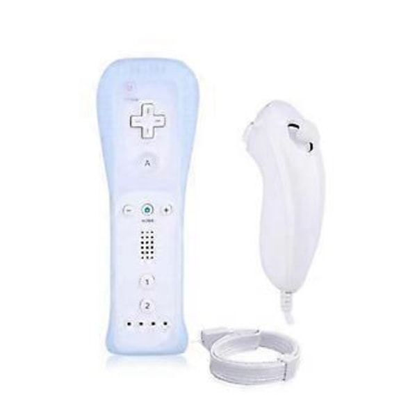 Hvit Wii Fjernkontroll For Wii Og Wii U Konsoll