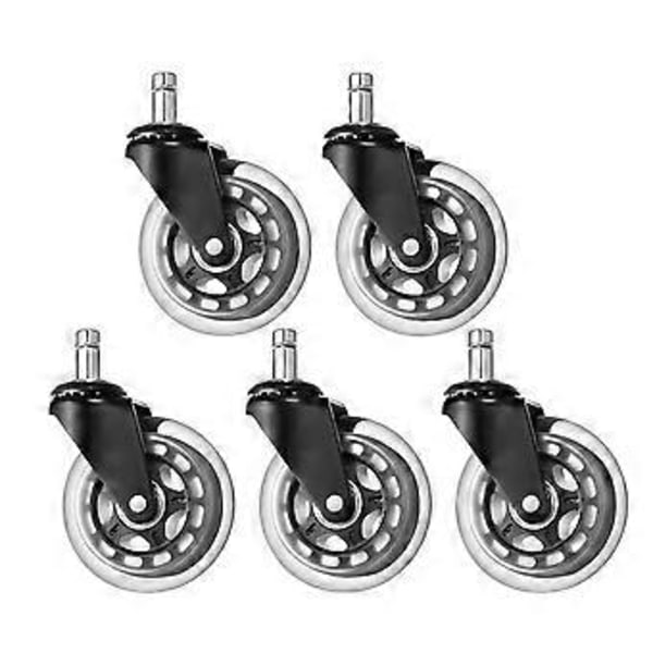 Kraftiga 5 st Hjul Universal Nya (2,5 tum 11 mm)
