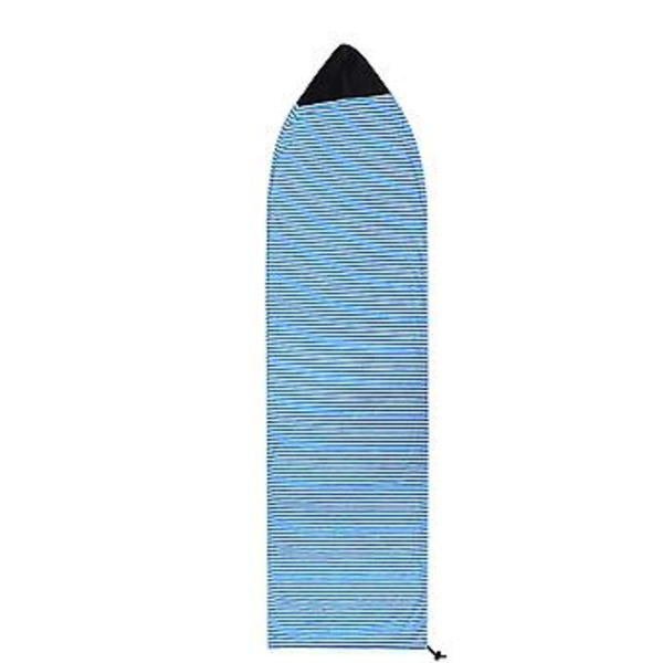 Surfbrädastrumpa - Lätt brädväska perfekt för lokala turer till stranden (200x50CM Blå)