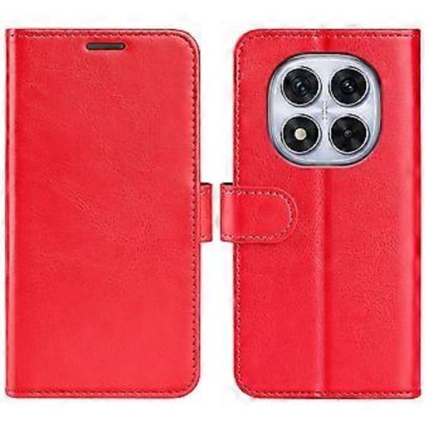 Til Xiaomi Redmi Note 14 Pro 5G Wallet Case Crazy Horse Tekstur Stå Læder Telefon Cover (Style A)