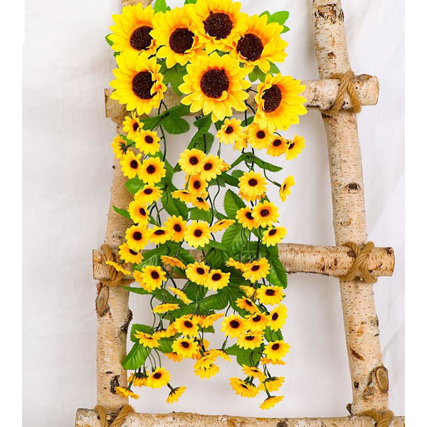 Kunstig blomst kunstig plante udendørs indendørs, plast falsk jeg