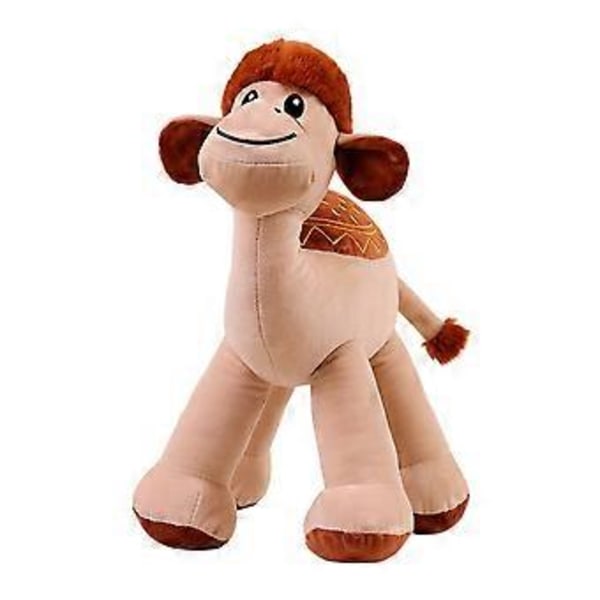 Kamel Plyschkudde Djurplysch Fylld Dock för Barn Pojkar Flickor (25cm Khaki)