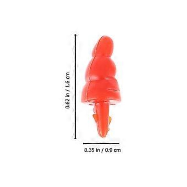 100 kpl Talven Lumimies Nenät Käsityö DIY Nenät Muovi Nenät Lumimiehelle Leikki