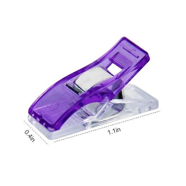 Syklips, 100 stk. til søm, quilting, håndverk, hekling, quilting-tilbehør