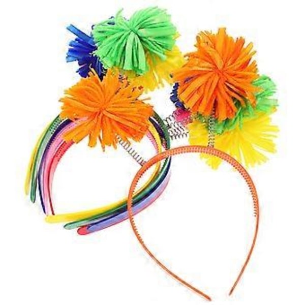 12 kpl Pom Pom -pantoja Juhlapanta Pom Pom -hiustenmuotoilutarvikkeet