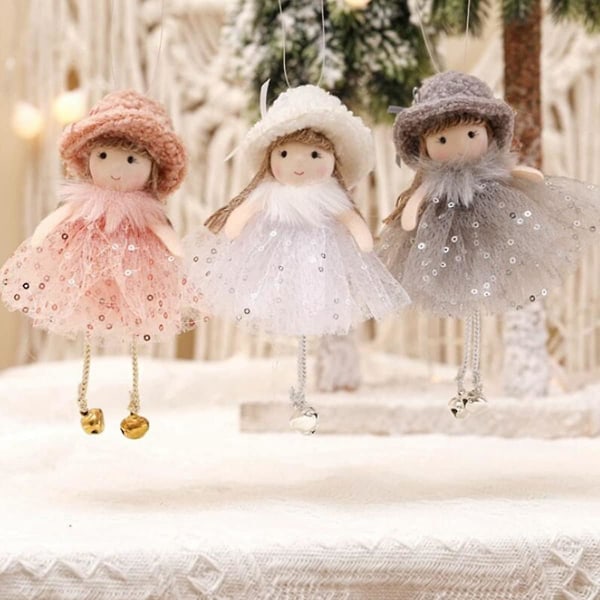3pcs Angel Doll Pendants,angel Doll Pendant Christmas Doll Hanging Angel