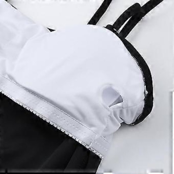 Enfärgad baddräkt för damer, vadderad cami-topp + shorts, tankini-set, baddräkt, badkläder, flera färger valfritt (2XL Svart)