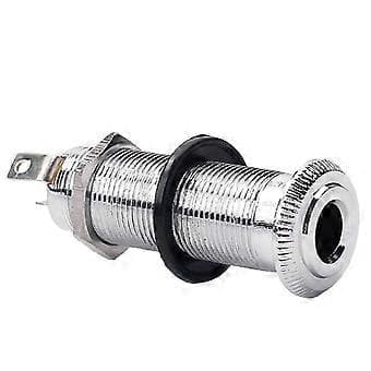 Kobber Guitarer 1/4 tomme Stik Gevind Cylinder Socket (Nikkel)