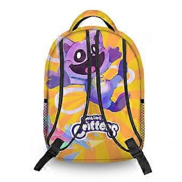 Game Time Kapitel 3 Smilende Kryb Backpack Til Studerende (Style 4)