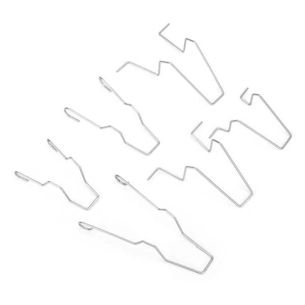 6PCS Stål Hodelykt Hodelykt Dip Sele Hodelykt Pæreholder Sp
