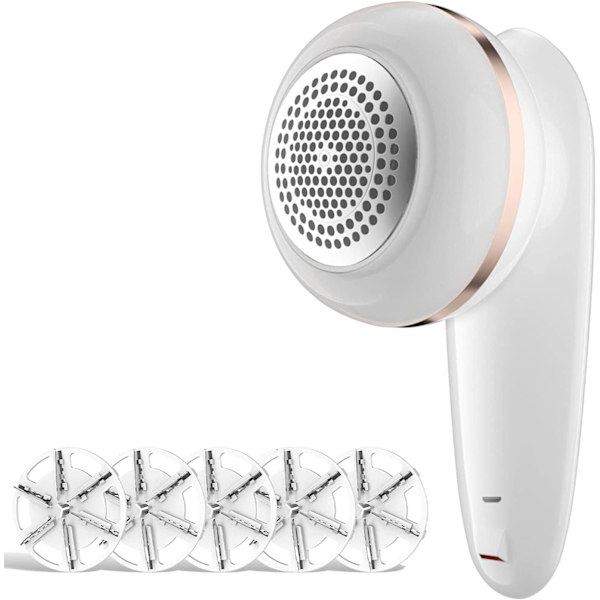 Stoffbarberer for genser, oppladbar elektrisk barbermaskin med 6-blader