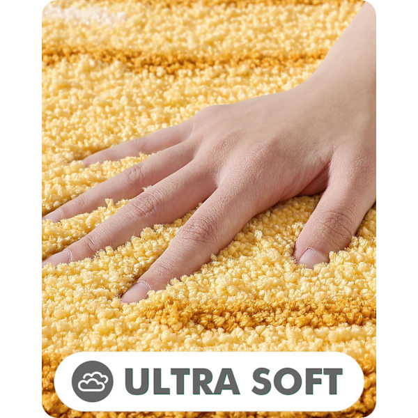 Söta badrumsmattor, roliga fruktrunnermatta, mjuk plyschig badmatta, absorberande, halkfri för badrum, kök
