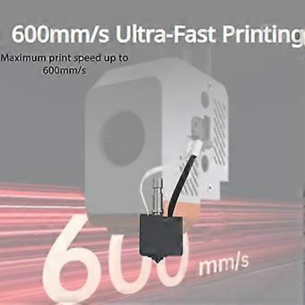 Hærdet stål 0,4 mm dyse Hotend Kit til Anycubic Kobra S1 3D-printer Hotend Samlet Ekstruder fo