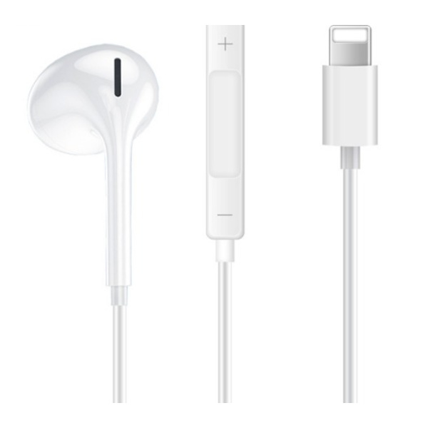 För Apple Earphones - Vit