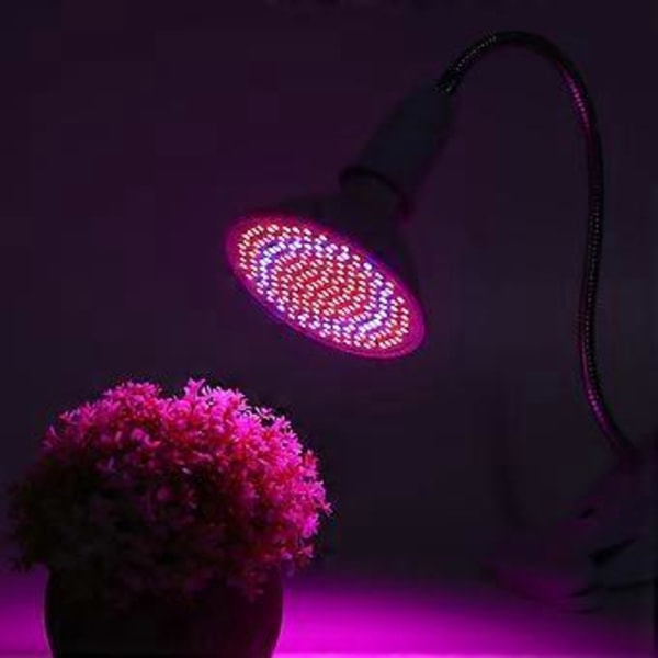 200LED Kasvivalo Yksipäinen LED Kasvien Kasvatusvalo Puutarhaan Kasvihuoneeseen 85V-265V