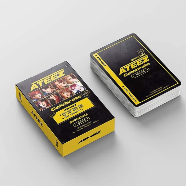 Ateez Lomo Card 54st Poster Card Zero:fever Part.2 Kort Nytt Album Kpop Cards Photo Card Set