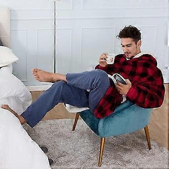 Oversized Hættetrøjer Sweatshirt Kvinder Vinter Hættetrøjer Fleece Kæmpe Tv Tæppe Med Ærmer Pullover Oversize Dame Hættetrøjer Sweatshirts E