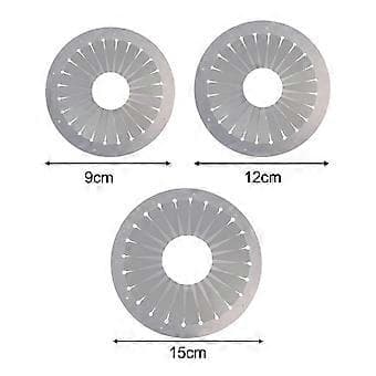 3x Rosettemaker Rosettemaker Mal Hobby Kunst DIY Badge Knapp Ornament