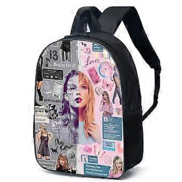 Popstjerne Taylor Swiftie 3D-trykt Rygsæk Børn Studerende Skoletaske Rejse Skulderrygsæk (7)