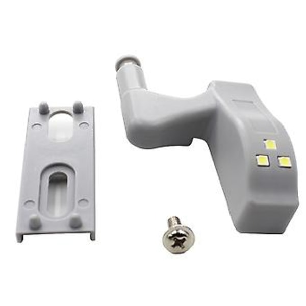 1/10 stk Skaphengsel LED-sensorlys nattlys skap hengsel lamper ( )