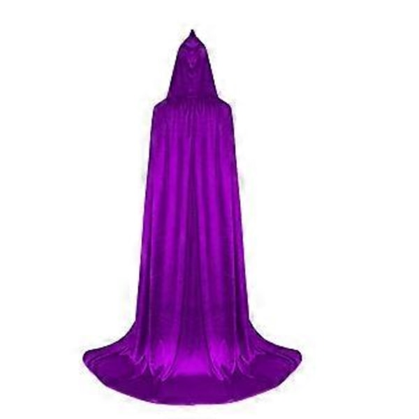 Halloween Kappe Halloween Kappe Cosplay Maskerade Kostume Heksekappe Hekse Elf Kappe Troldmandskostume (XL Grøn)