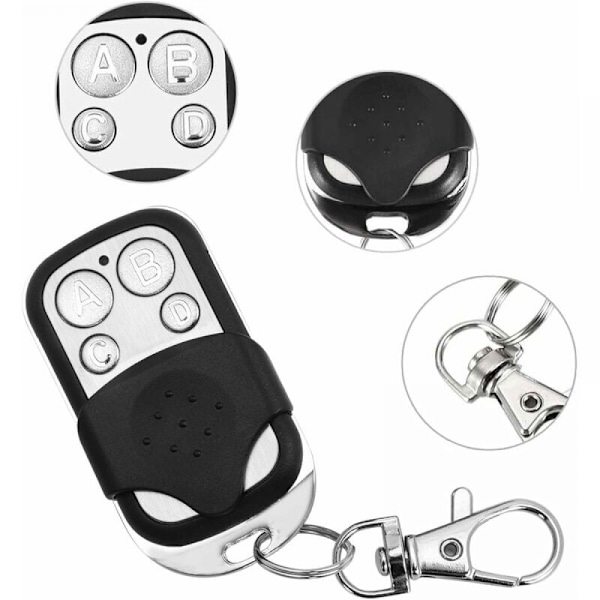 4 st 433 MHz Universal Elektrisk Garageport Fjärrkontroll